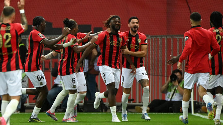 Nice beat Brest 6-0 on the final night of the French season to secure fourth place in Ligue 1 and qualify for next season's Champions League