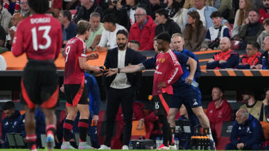 Manchester United manager Ruben Amorim was unable to inspire his team to victory against Tottenham in the Europa League final