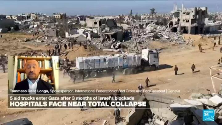End to hostilities and humanitarian operations at scale only way to solve Gaza crisis, IFRC says