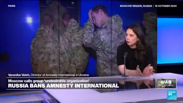 Russia outlaws Amnesty International as an ‘undesirable organisation’