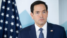 US Secretary of State Marco Rubio attends a meeting of G7 foreign ministers in Quebec, Canada, on March 14, 2025.